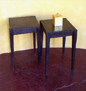Polished Couchon Side Table