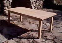 (Indoor/Outdoor) Oak Dining Table
